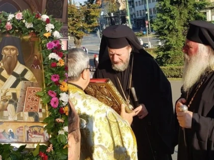 (FOTO) Sfântul Iosif cel Nou de la Partoș. Mitropolia Banatului și-a serbat ocrotitorul spiritual
