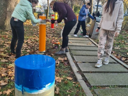 (FOTO) Un strop de culoare pentru comunitatea noastră