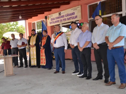 (FOTO) Ziua comunei - Întâlnirea cu fiii satului, ediția a VI-a, un eveniment de neuitat pentru cetățenii din Cărand