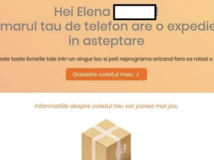 Fraudă online în România: Hackerii se folosesc de imaginea unei cunoscute firme de curierat