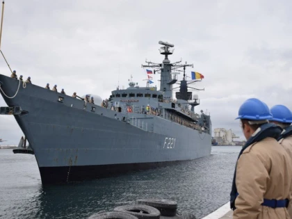 Fregata "Regele Ferdinand", primul vas militar românesc care a acostat în portul egiptean Alexandria