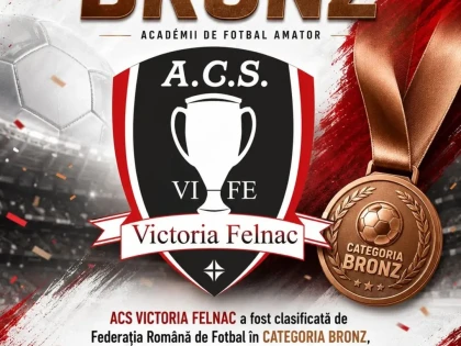 FRF a validat munca de la Victoria Felnac: clasificare "Bronz" pentru centrul de copii și juniori
