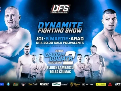 Gafencu şi Ciumac promit spectacol, la Dynamite Fighting Show!