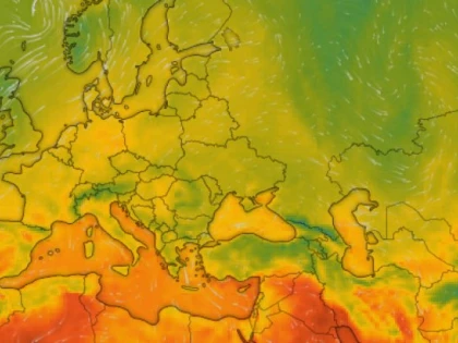Ger arctic peste Europa. Cât de mult scad temperaturile în săptămânile următoare