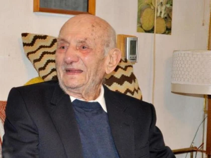 Germanul Gustav Gerneth, cel mai bătrân bărbat din lume