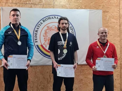 Gheorghe Pop, antrenor-sportiv de tir la CSM Arad, a țintit bronzul național al seniorilor!
