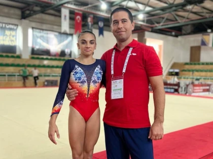 Gimnasta arădeană Marcela Cercea a fost convocată la Centrul Național Olimpic pentru junioare