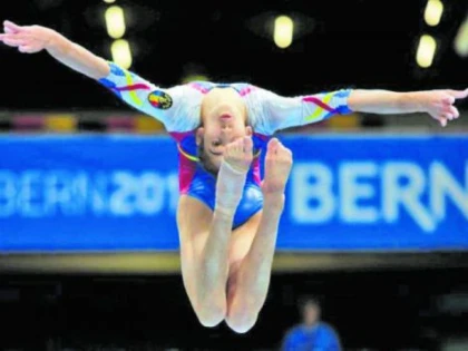 Gimnasta arădeană Olivia Cîmpian „evadează” în Ungaria