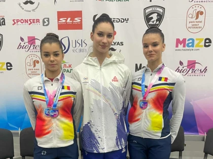 Gimnastele arădene, din nou pe podium la Naționale! CSM Arad are trei sportive calificate la Europenele din Azerbaidjan