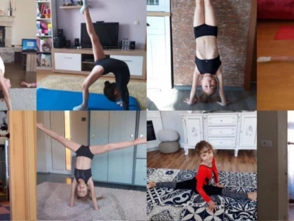 Gimnastele CSM-ului arădean sunt „zoomate” de antrenori! (FOTO)