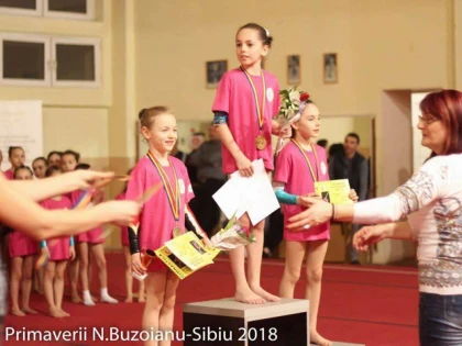 Gimnastele CSM-ului au fost în top la Cupa Primăverii