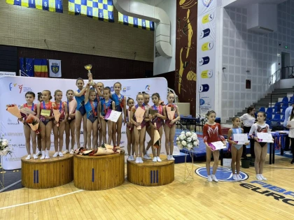 Gimnastele de la CSM Arad sunt campioane naționale și la 10 ani! (FOTO)
