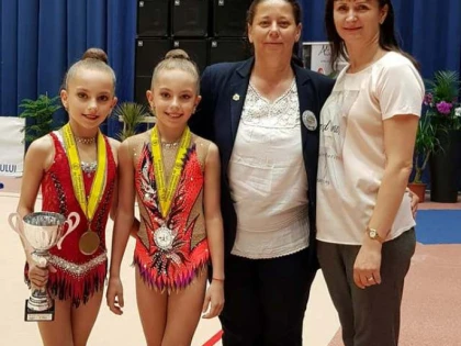 Gimnastele de la ritmică s-au remarcat la “Cupa Irina Deleanu”