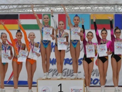 Gimnaştii de la aerobic, medaliaţi la Openul Cehiei