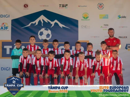 Grupele U9 și U11 ale Academiei UTA au participat la turneul internațional Tâmpa Cup 2026