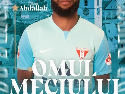 Hakim Abdallah, omul meciului la Sibiu! Atacantul UTA-ei, inclus între performerii etapei a 18-a