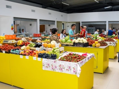 Hala agroalimentară Mioriţa a fost inaugurată