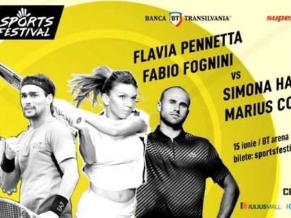 Halep şi Copil fac echipă, în weekend, la Sports Festival!