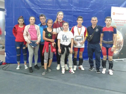 Halterofilii CSM-ului au strălucit la Naţionalele juniorilor