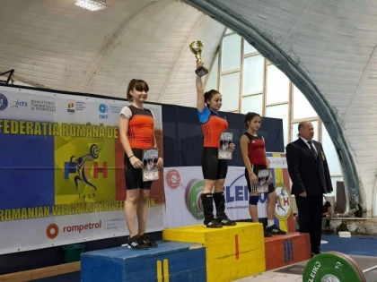 Halterofilii CSM-ului au urcat pe podium, la Cupa României