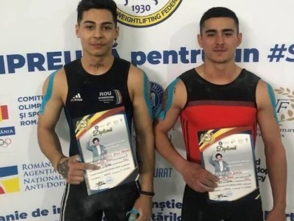 Halterofilii de la AMEFA Arad au urcat pe podium la Cupa României pentru juniori