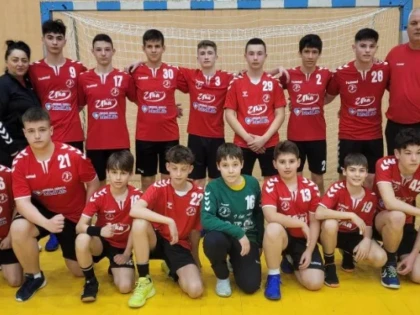 Handbaliștii de la Beldiman Arad sunt lideri pe semicercul juniorilor III