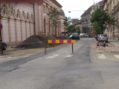 Iar se modernizează Bulevardul Decebal