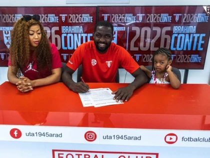 Ibrahima Conte și-a prelungit contractul cu UTA până în 2026