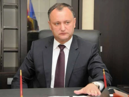 Igor Dodon este președintele Republicii Moldova