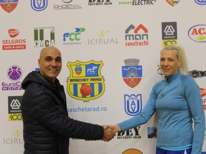 Ildiko Nagy-Mîrne revine în galben-albastru: pivotul a semnat până la finalul sezonului actual!