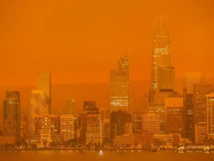 Imagini ca dintr-un film post-apocaliptic vin din San Francisco, Oakland și Berkeley
