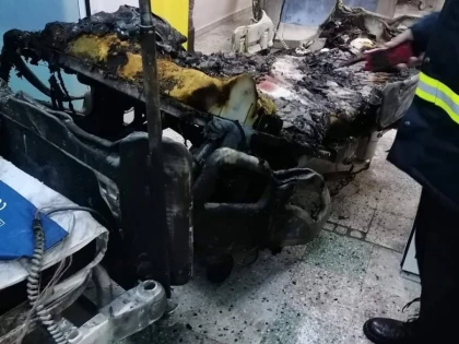 Imagini de groază din spitalul unde au ars 12 oameni de vii. Cea mai mare catastrofă după Colectiv