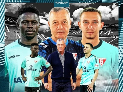 În premieră, Rednic este antrenorul etapei din SuperLiga! Utiștii Omondi și Costache sunt în primul "11"