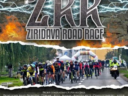 În weekend va avea loc concursul de ciclism Ziridava Road Race, ediția a IV-a