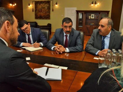 Înalt oficial al Palestinei, în vizită la Arad