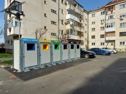 Încă 200 de insule ecologice în Arad