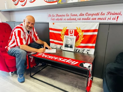 Încă un nume legendar s-a alăturat Suporter Club UTA: „Împreună dăm o mână de ajutor viitorului clubului”