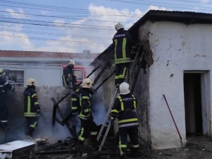 Incediu la o anexă gospodărească din Pecica