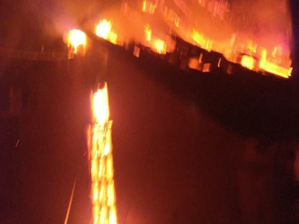 Incendiu în Vladimirescu, pe strada Horia