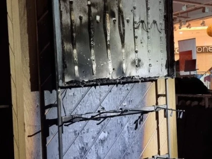 Incendiu la Atrium Mall. Un magazin de haine a luat foc