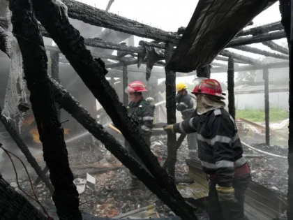 Incendiu la Căminul de bătrâni din Pâncota