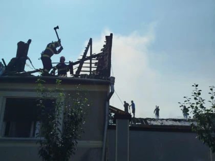 Incendiu la o casă din localitatea Iermata
