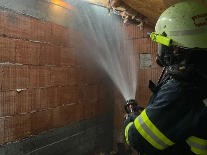 Incendiu la Policlinica Turcin. Angajații au părăsit clădirea