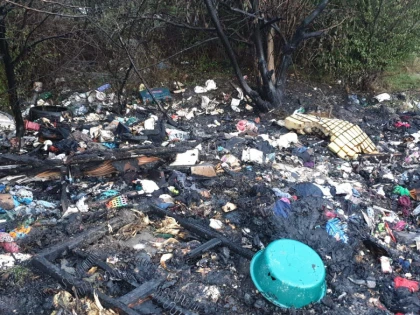Incendiu pe strada Oituz, în municipiu