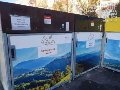 Începe distribuirea cartelelor pentru insulele ecologice digitalizate din zonele Calea Aurel Vlaicu și Calea 6 Vânători