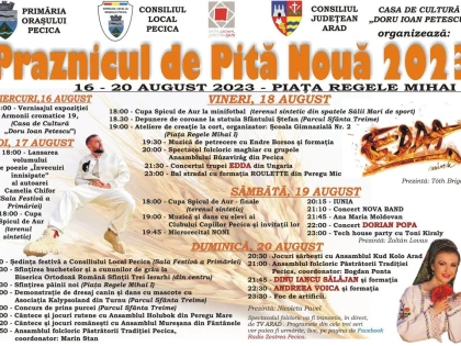 Începe Praznicul de Pită Nouă la Pecica
