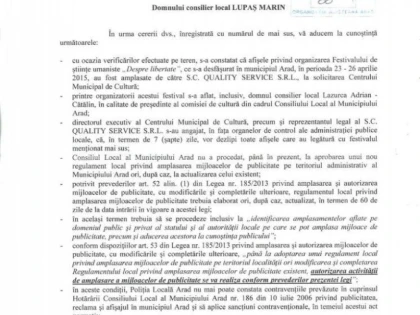 INCREDIBIL ! POLITIA LOCALA CONFIRMA FAPTUL CA PRIMARUL FALCA A FACUT ABUZURI IN CAMPANIA ELECTORALA