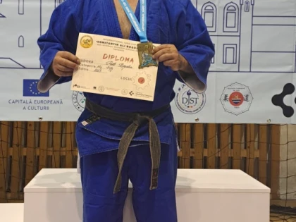 Ineuanul Bogdan Pește, medalie de aur la competiția internațională de judo Cupa „Constantin Ali Bogdan”