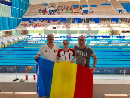Înotătoarea Andreea Popescu s-a remarcat la FOTE 2019