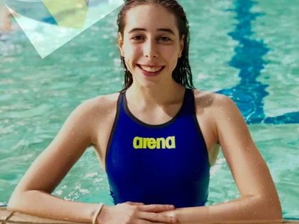 Înotătoarea Andreea Popescu s-a remarcat la Novi Sad